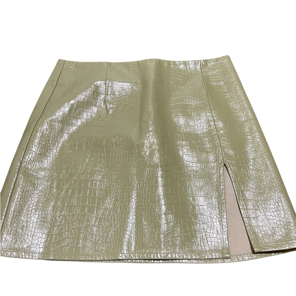 Princess Polly Women’s Faux Leather Mini Skirt